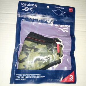 *NEW* Reebok Face Masks